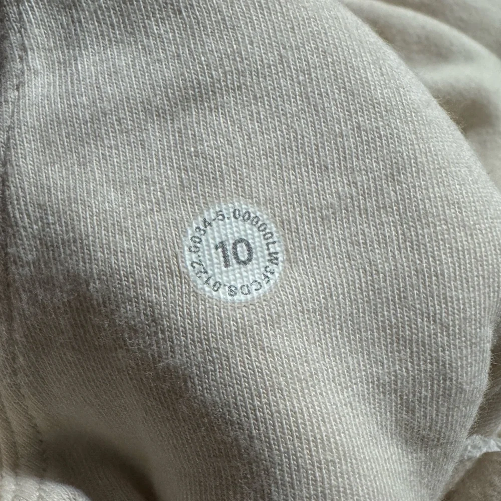 lululemon Loungeful Hoodie Off-White Sz 10
